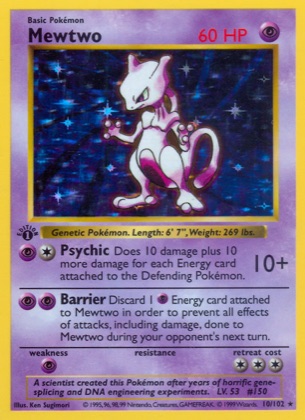 Mewtwo, Base Set